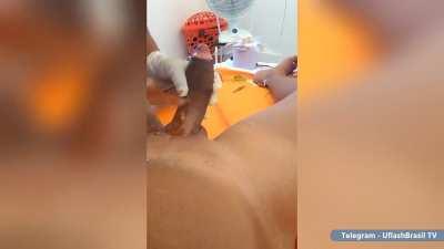 waxing brazilian big black dick