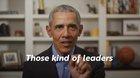 President Obama's endorsement speech today, summarized in half a minute