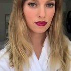 Barbara doing her make up - full video on Instagram