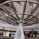 This indoor water fall/drain.