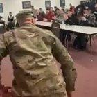 This is America. Teacher surprises his students after returning from Afghanistan