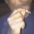 Guy inhales cigarette and fucking dies