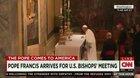 Pope Francis stuns at Bishop's meeting