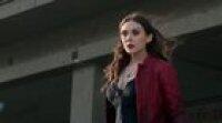 Props to Elizabeth Olsen for making Wanda's powers seem natural