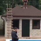 WCGW jumping from a roof