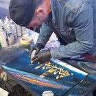 how this dude creates paintings