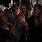 Guy fucks his 3 best friends at a concert [gif]