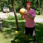 Water balloon meets bowling ball