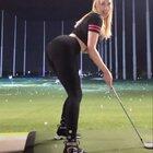 @realamberhayes golfing and twerking