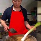 The way he cuts vegetables