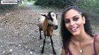 WCGW: Taking a selfie with a goat