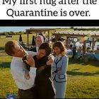 Quarantine hug