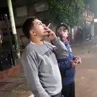 Cigarette magic trick